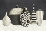 Objet d Art Charcoal by Emily Adams. SKU 44133i. Archival Giclee Fine art print for wall decor.