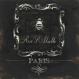 Paris Bees IV by Emily Adams. SKU 34803a. Archival Giclee Fine art print for wall decor.
