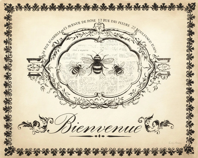 Paris Bees V by Emily Adams