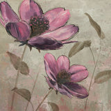 Plum Floral II by Emily Adams. SKU 14990a. Archival Giclee Fine art print for wall decor.