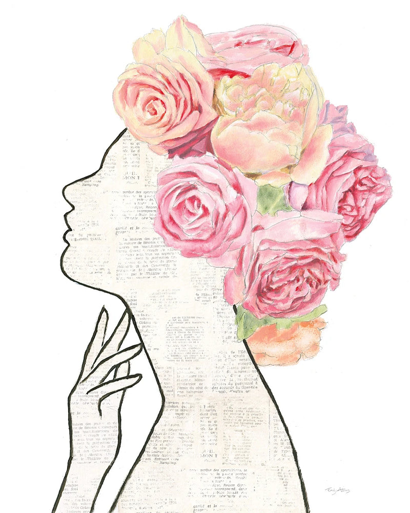 She Dreams of Roses II by Emily Adams