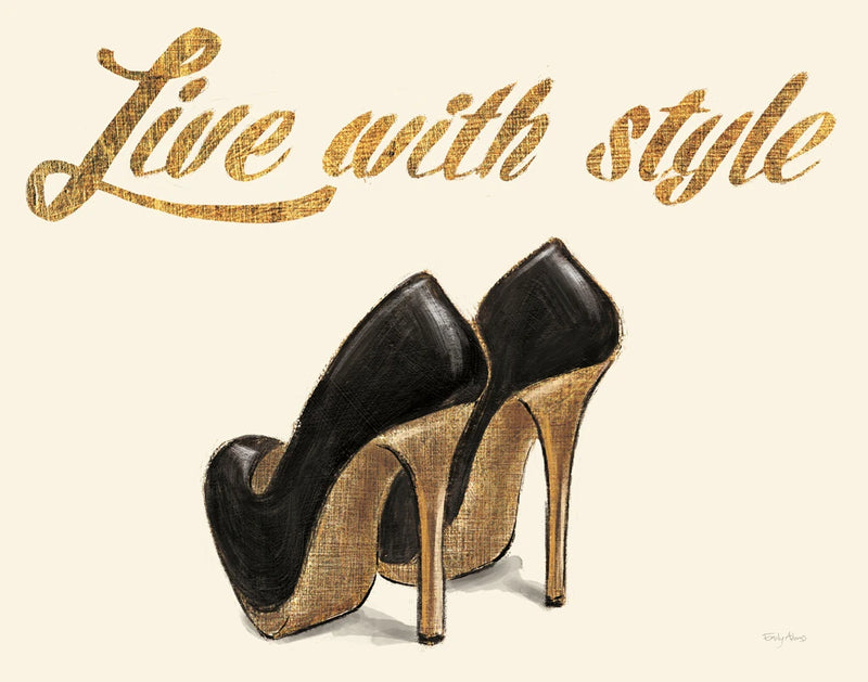 Shoe Festish Live with Style Clean by Emily Adams