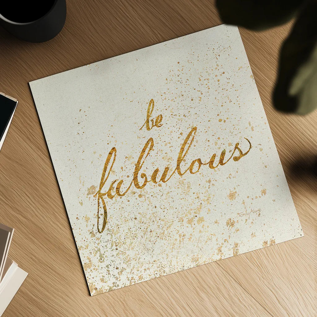 Shoe Fetish Quotes I Light by Emily Adams. Shown as a detailed flat fine art print, highlighting archival giclee quality. Available as an archival giclee rolled canvas, fine art paper, or poster print. SKU 20745a.