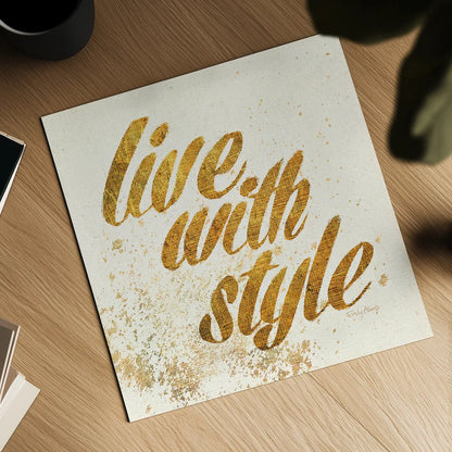 Shoe Fetish Quotes III Light by Emily Adams. Shown as a detailed flat fine art print, highlighting archival giclee quality. Available as an archival giclee rolled canvas, fine art paper, or poster print. SKU 20747a.