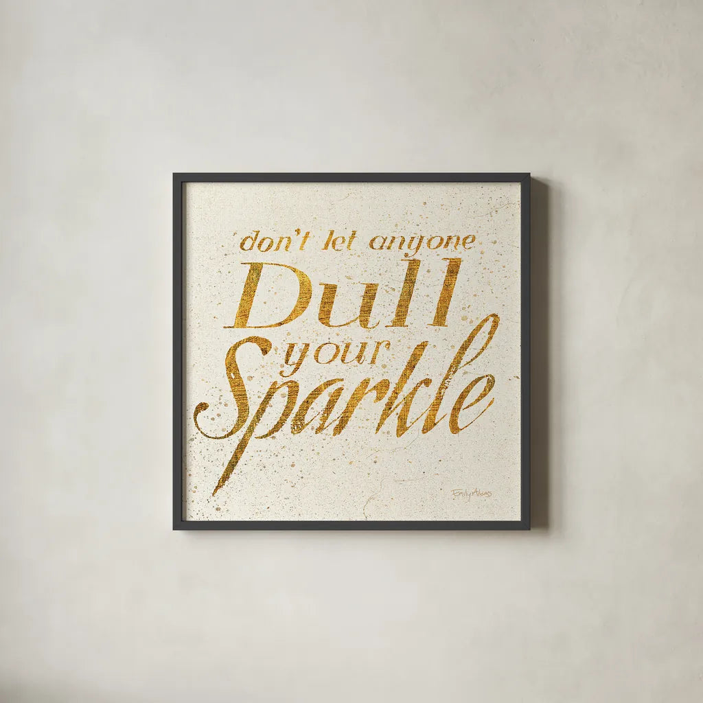 Shoe Fetish Quotes VI Light by Emily Adams. Shown in a sleek black glass frame for a contemporary gallery look. Available as an archival giclee rolled canvas, fine art paper, or poster print. SKU 17213a.