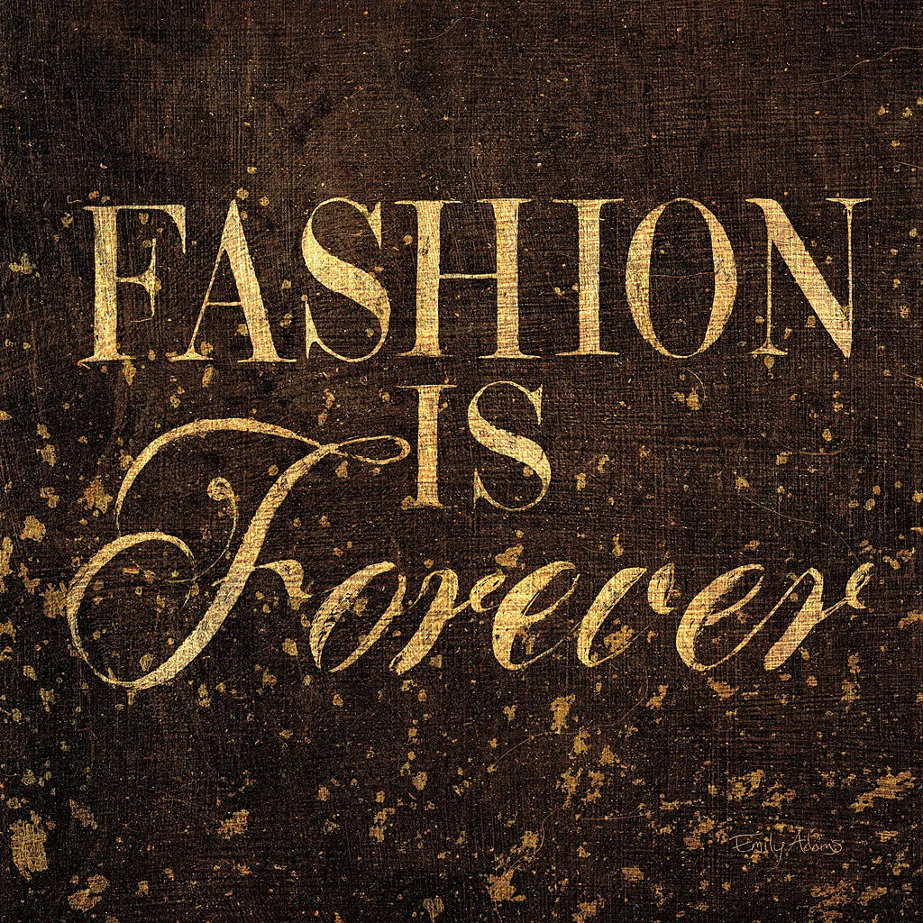 Shoe Fetish Quotes VII Dark by Emily Adams. SKU 17980a. Archival Giclee Fine art print for wall decor.