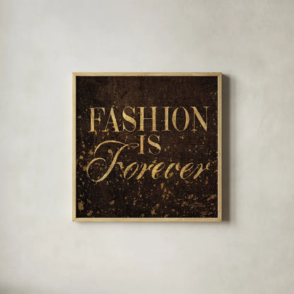 Shoe Fetish Quotes VII Dark by Emily Adams. Shown in a natural wood glass frame for a timeless modern aesthetic. Available as an archival giclee rolled canvas, fine art paper, or poster print. SKU 17980a.