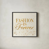 Shoe Fetish Quotes VII Light by Emily Adams. Shown in a sleek black glass frame for a contemporary gallery look. Available as an archival giclee rolled canvas, fine art paper, or poster print. SKU 20749a.