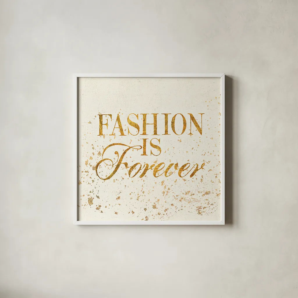 Shoe Fetish Quotes VII Light by Emily Adams. Shown in a crisp white glass frame for a clean and minimalist style. Available as an archival giclee rolled canvas, fine art paper, or poster print. SKU 20749a.