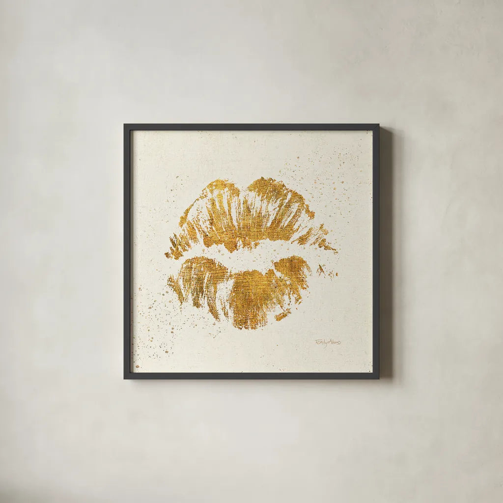 Shoe Fetish Quotes VIII Light by Emily Adams. Shown in a sleek black glass frame for a contemporary gallery look. Available as an archival giclee rolled canvas, fine art paper, or poster print. SKU 17270a.