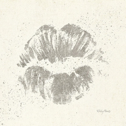 Shoe Fetish Quotes VIII Light Silver by Emily Adams. SKU 29356a. Archival Giclee Fine art print for wall decor.