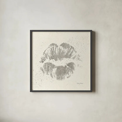 Shoe Fetish Quotes VIII Light Silver by Emily Adams. Shown in a sleek black glass frame for a contemporary gallery look. Available as an archival giclee rolled canvas, fine art paper, or poster print. SKU 29356a.