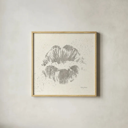 Shoe Fetish Quotes VIII Light Silver by Emily Adams. Shown in a natural wood glass frame for a timeless modern aesthetic. Available as an archival giclee rolled canvas, fine art paper, or poster print. SKU 29356a.