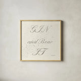 Shot Fetish Quotes IX Light Silver by Emily Adams. Shown in a natural wood glass frame for a timeless modern aesthetic. Available as an archival giclee rolled canvas, fine art paper, or poster print. SKU 29357a.
