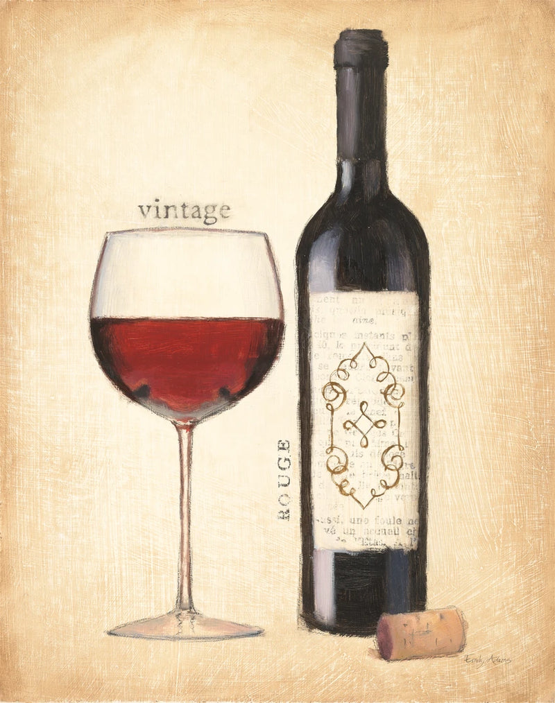 Vintage Rouge by Emily Adams