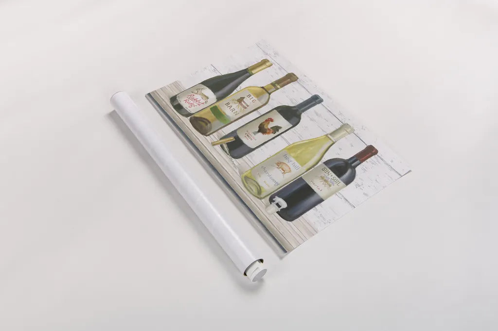 Vintners Recess I by Emily Adams. shown as a rolled paper print. Available as archival giclee rolled canvas, fine art paper, or poster print. SKU 33672i.