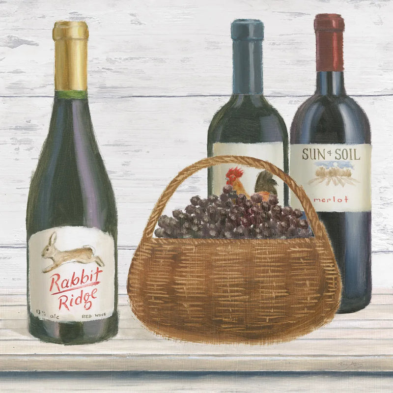 Vintners Recess II by Emily Adams. SKU 33673a. Archival Giclee Fine art print for wall decor.