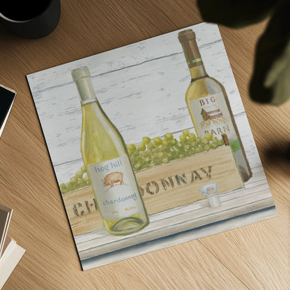 Vintners Recess III by Emily Adams. Shown as a detailed flat fine art print, highlighting archival giclee quality. Available as an archival giclee rolled canvas, fine art paper, or poster print. SKU 33674a.