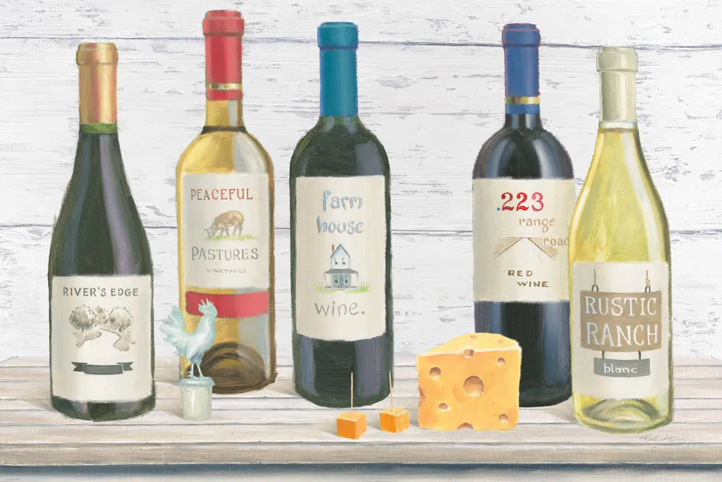 Vintners Recess IV by Emily Adams. SKU 37544i. Archival Giclee Fine art print for wall decor.