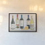 Vintners Recess IV by Emily Adams. shown as a paper print in a black flame. Available as a archival giclee rolled canvas, fine art paper, or poster print. SKU 37544i.