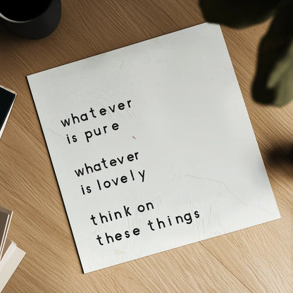 Words of Encouragement IV by Emily Adams. Shown as a detailed flat fine art print, highlighting archival giclee quality. Available as an archival giclee rolled canvas, fine art paper, or poster print. SKU 27421a.