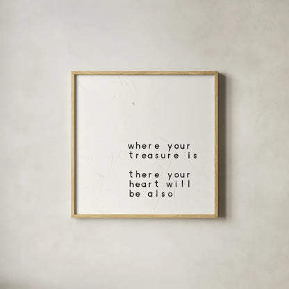 Words of Encouragement V by Emily Adams. Shown in a natural wood glass frame for a timeless modern aesthetic. Available as an archival giclee rolled canvas, fine art paper, or poster print. SKU 27422a.