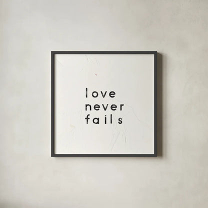 Words of Encouragement VI by Emily Adams. Shown in a sleek black glass frame for a contemporary gallery look. Available as an archival giclee rolled canvas, fine art paper, or poster print. SKU 27423a.