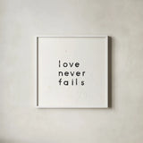 Words of Encouragement VI by Emily Adams. Shown in a crisp white glass frame for a clean and minimalist style. Available as an archival giclee rolled canvas, fine art paper, or poster print. SKU 27423a.