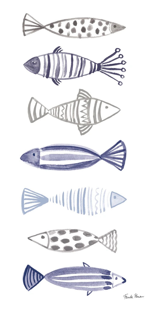 A School of Fish I by Farida Zaman