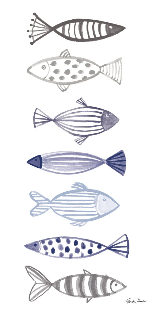 A School of Fish II by Farida Zaman