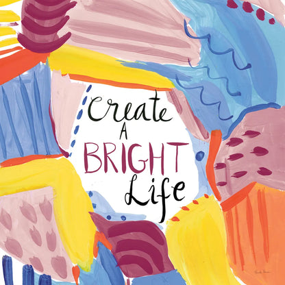 Abstract Affirmations II v2 by Farida Zaman. SKU 42913a. Archival Giclee Fine art print for wall decor.