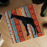 African Animal III by Farida Zaman. Shown as a detailed flat fine art print, highlighting archival giclee quality. Available as an archival giclee rolled canvas, fine art paper, or poster print. SKU 42839a.