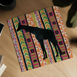 African Animal III Jewel by Farida Zaman. Shown as a detailed flat fine art print, highlighting archival giclee quality. Available as an archival giclee rolled canvas, fine art paper, or poster print. SKU 53985a.