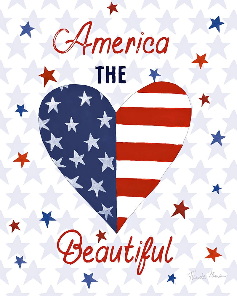 America The Beautiful II by Farida Zaman