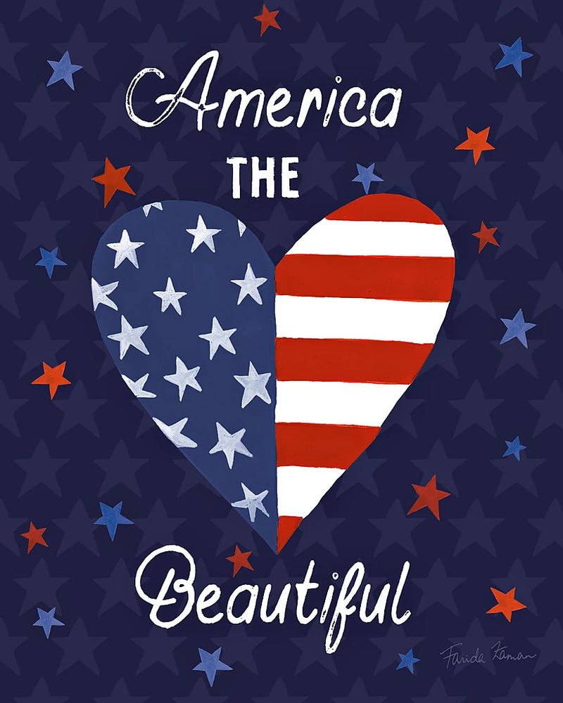 America The Beautiful VI by Farida Zaman