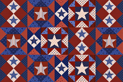 America the Beautiful VIII by Farida Zaman. SKU 47542i. Archival Giclee Fine art print for wall decor.