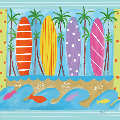 Beach Living V by Farida Zaman. SKU 73130a. Archival Giclee Fine art print for wall decor.