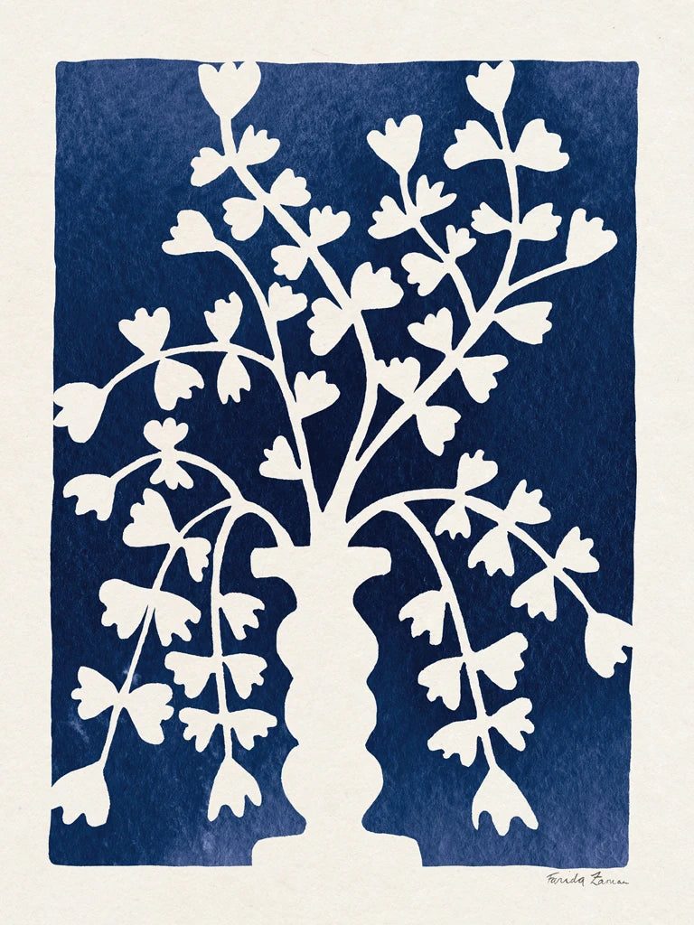 Blooming Blue II by Farida Zaman