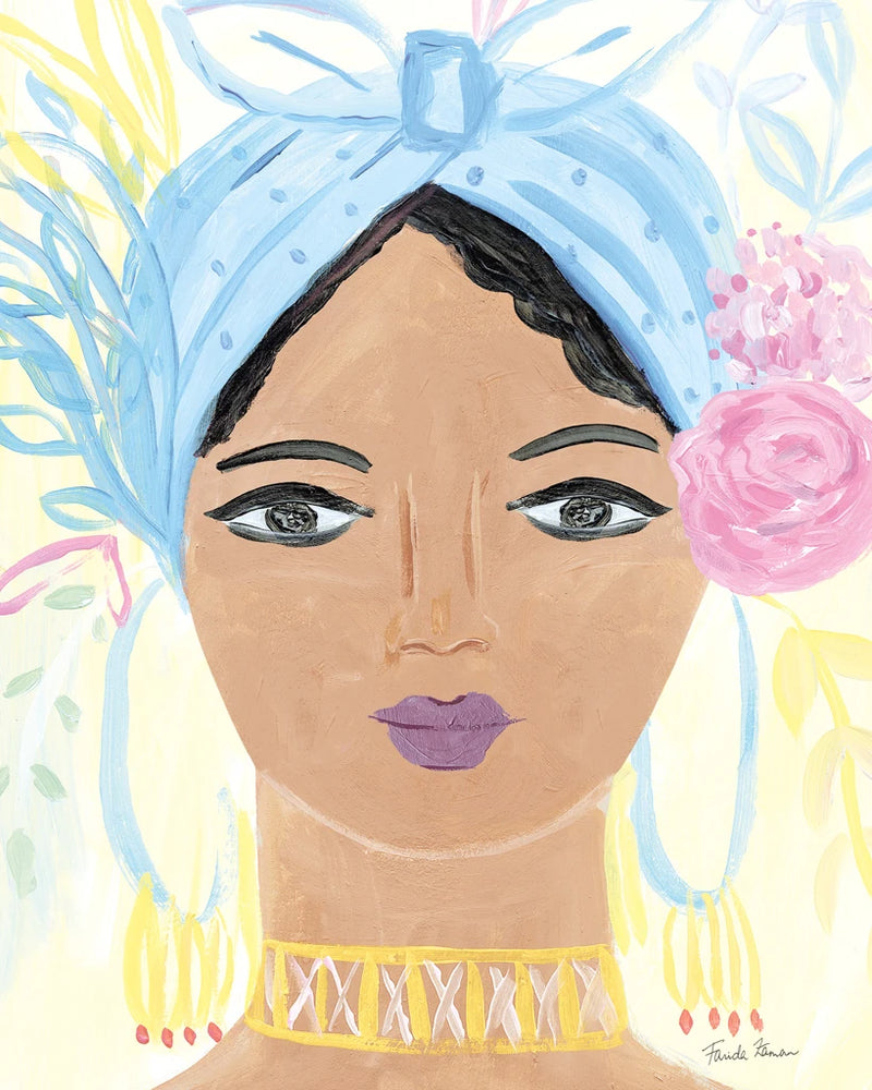 Boho Lady IV No Makeup by Farida Zaman