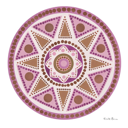 Bright Mandala I by Farida Zaman. SKU 88141a. Archival Giclee Fine art print for wall decor.