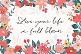 Bright Petals I by Farida Zaman. SKU 54190i. Archival Giclee Fine art print for wall decor.