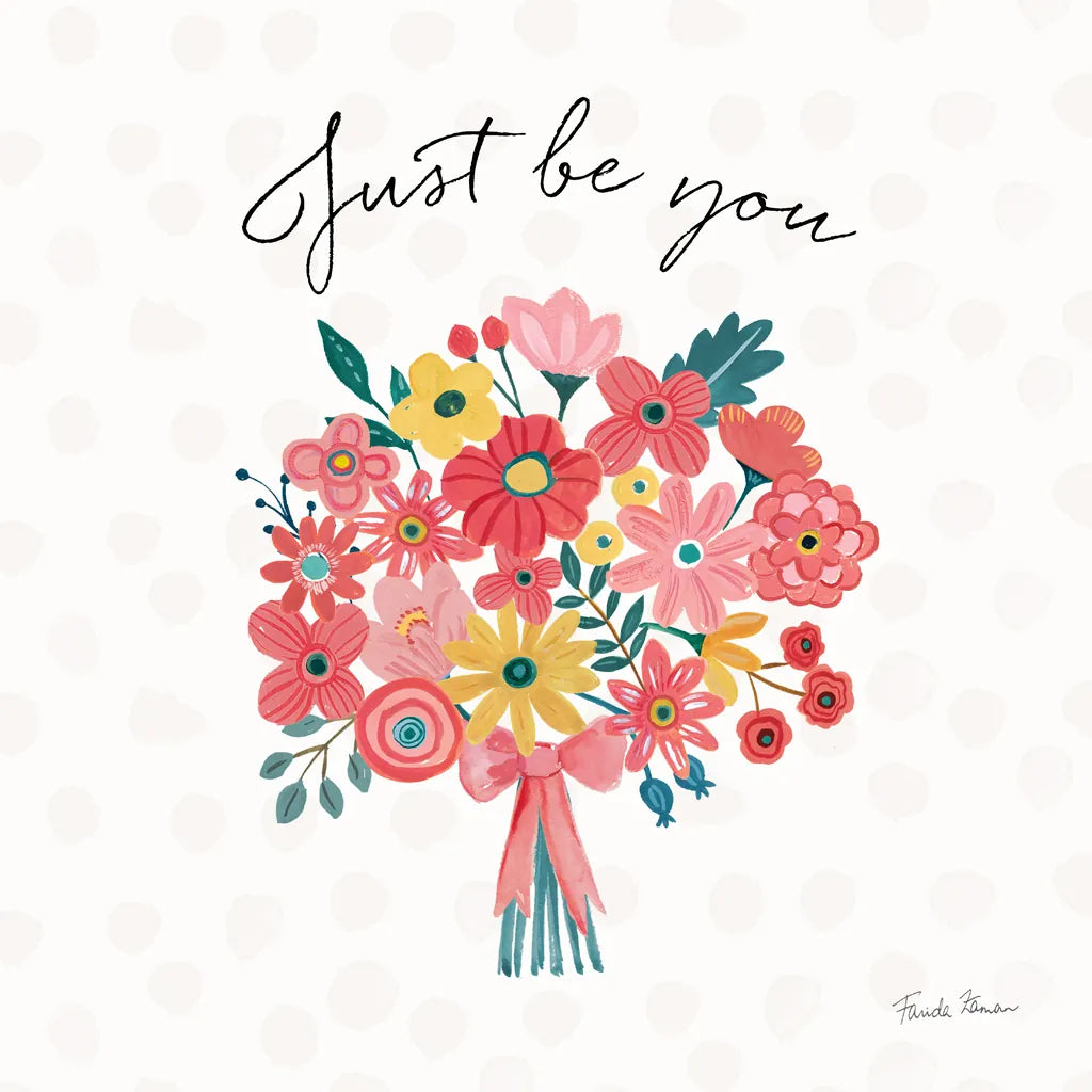 Bright Petals II by Farida Zaman. SKU 54191a. Archival Giclee Fine art print for wall decor.