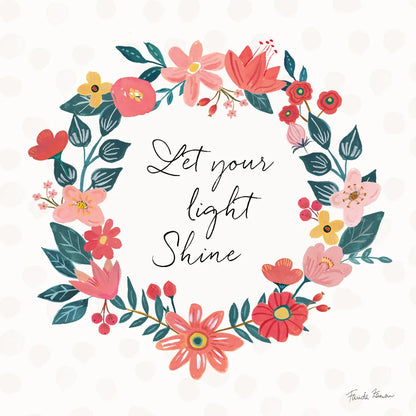 Bright Petals IV by Farida Zaman. SKU 54193a. Archival Giclee Fine art print for wall decor.