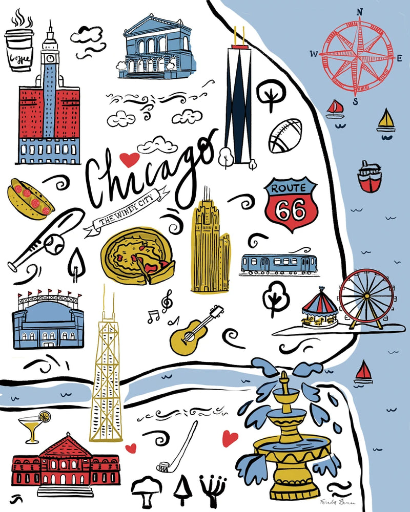 Chicago IL by Farida Zaman