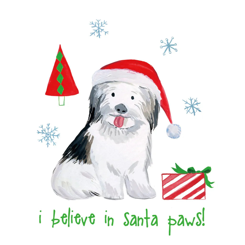 Christmas Critters III by Farida Zaman. SKU 45843a. Archival Giclee Fine art print for wall decor.