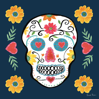 Day of the Dead IV by Farida Zaman. SKU 37971a. Archival Giclee Fine art print for wall decor.