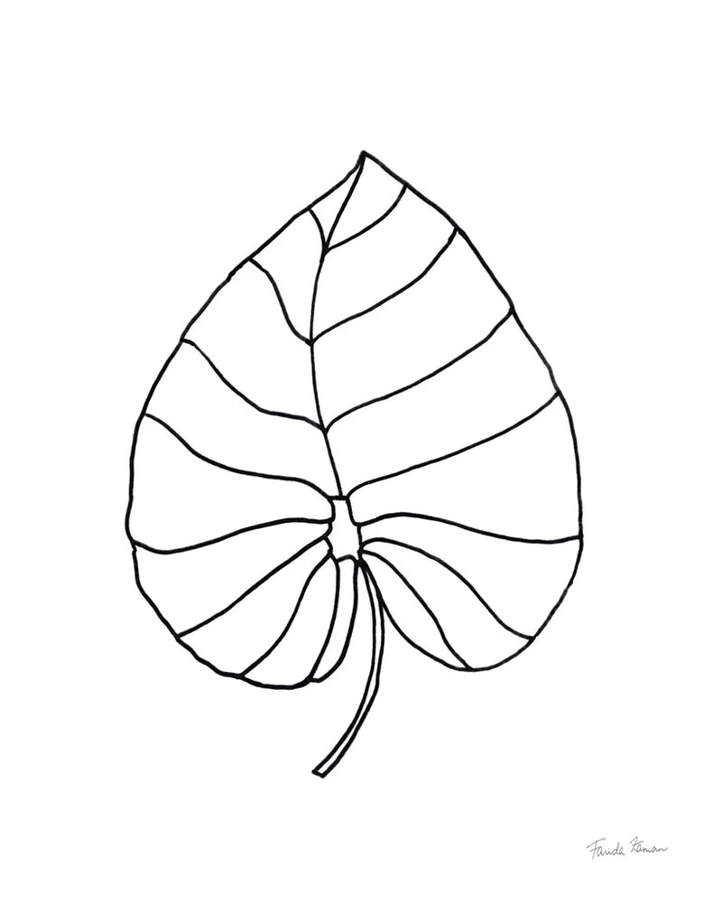 Doodle Palm I by Farida Zaman