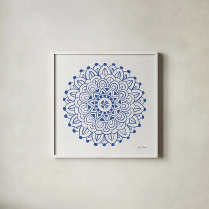 Eastern Dreams I by Farida Zaman. Shown in a crisp white glass frame for a clean and minimalist style. Available as an archival giclee rolled canvas, fine art paper, or poster print. SKU 64608a.