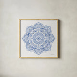 Eastern Dreams II by Farida Zaman. Shown in a natural wood glass frame for a timeless modern aesthetic. Available as an archival giclee rolled canvas, fine art paper, or poster print. SKU 64609a.