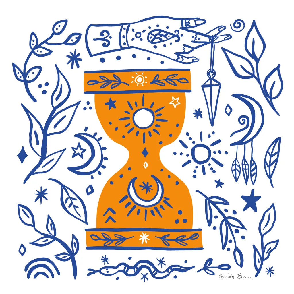 Everyday Mystic III by Farida Zaman. SKU 85726a. Archival Giclee Fine art print for wall decor.